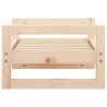 Lit pour chien 55,5x45,5x28 cm Bois de pin solide 