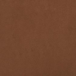 Tabouret rond Marron Velours 