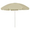Parasol de plage jaune sable 300 cm 