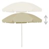 Parasol de plage jaune sable 300 cm 