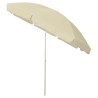 Parasol de plage jaune sable 300 cm 