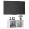 Meuble TV blanc 72x35x36,5 cm bois d’ingénierie 