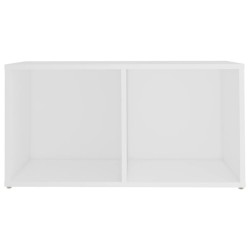 Meuble TV blanc 72x35x36,5 cm bois d’ingénierie 