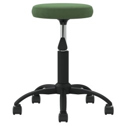 Tabouret de massage Velours Vert foncé 