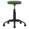 Chaise de salle à manger Vert foncé Velours 