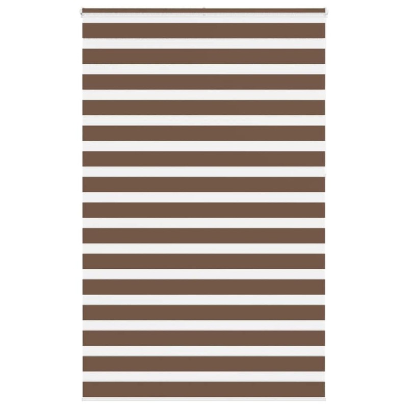 Store zèbre marron 150x230cm largeur du tissu 145,9cm polyester 