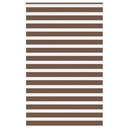 Store zèbre marron 150x230cm largeur du tissu 145,9cm polyester 