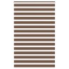 Store zèbre marron 150x230cm largeur du tissu 145,9cm polyester 