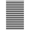 Store zèbre noir 150x230 cm largeur du tissu 145,9 cm polyester 