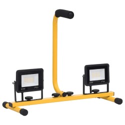 Projecteur à LED avec poignée 2x50 W Blanc froid  