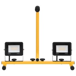 Projecteur à LED avec poignée 2x50 W Blanc froid  