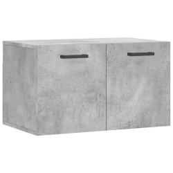 Armoire murale Gris béton 60x36,5x35 cm Bois d'ingénierie 