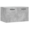 Armoire murale Gris béton 60x36,5x35 cm Bois d'ingénierie 