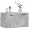Armoire murale Gris béton 60x36,5x35 cm Bois d'ingénierie 