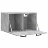 Armoire murale Gris béton 60x36,5x35 cm Bois d'ingénierie 