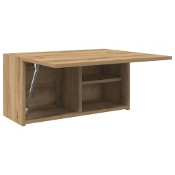 Armoire murale de bain chêne artisanal bois d'ingénierie 