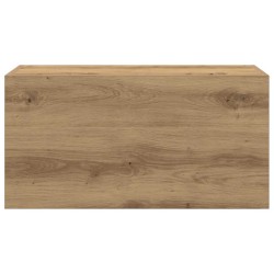 Armoire murale de bain chêne artisanal bois d'ingénierie 