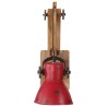 Lampe murale 25 W rouge délavé 96x15x20 cm E27 