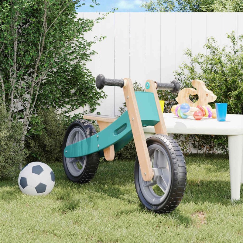 Vélo d'équilibre pour enfants bleu clair 