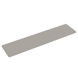 Tapis de couloir aspect sisal taupe 50x200 cm 