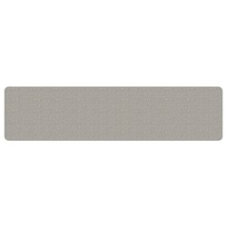 Tapis de couloir aspect sisal taupe 50x200 cm 