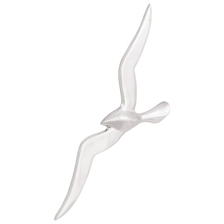 Mouette Murale 2 Paquet Argent Aluminium 
