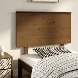 Tête de lit Marron miel 94x6x82,5 cm Bois massif de pin 