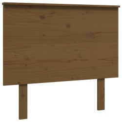 Tête de lit Marron miel 94x6x82,5 cm Bois massif de pin 