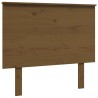 Tête de lit Marron miel 94x6x82,5 cm Bois massif de pin 