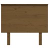 Tête de lit Marron miel 94x6x82,5 cm Bois massif de pin 