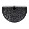 Socle de parasol demi-rond Résine 