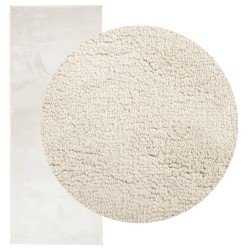 Tapis OVIEDO à poils courts beige 80x200 cm 