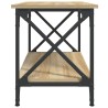 Table d'appoint Chêne sonoma 55x38x45 cm Bois d'ingénierie 