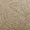 Tapis ZIZUR beige 80x150 cm aspect de jute intérieur extérieur 
