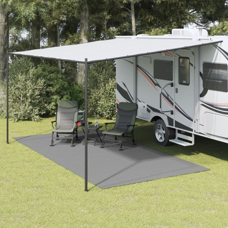 Tapis de tente anthracite 5x2,5 m 