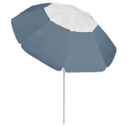 Parasol de plage bleu 300 cm 