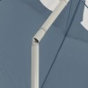 Parasol de plage bleu 300 cm 