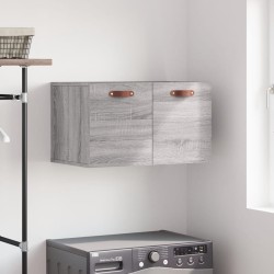Armoire murale Sonoma gris 60x36,5x35 cm Bois d'ingénierie 