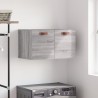 Armoire murale Sonoma gris 60x36,5x35 cm Bois d'ingénierie 