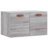 Armoire murale Sonoma gris 60x36,5x35 cm Bois d'ingénierie 