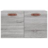 Armoire murale Sonoma gris 60x36,5x35 cm Bois d'ingénierie 