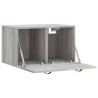 Armoire murale Sonoma gris 60x36,5x35 cm Bois d'ingénierie 