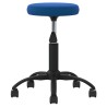 Chaise pivotante de bureau Bleu Velours 