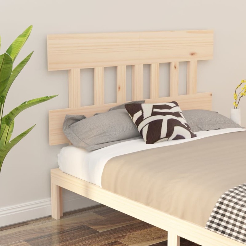 Tête de lit 138,5x3x81 cm Bois massif de pin Tête de lit 138,5x3x81 cm Bois massif de pin