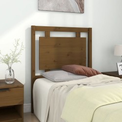 Tête de lit Marron miel 80,5x4x100 cm Bois massif de pin 