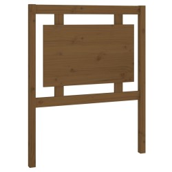 Tête de lit Marron miel 80,5x4x100 cm Bois massif de pin 