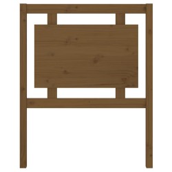 Tête de lit Marron miel 80,5x4x100 cm Bois massif de pin 