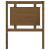 Tête de lit Marron miel 80,5x4x100 cm Bois massif de pin 