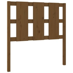 Tête de lit Marron miel 105,5x4x100 cm Bois massif de pin 