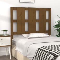 Tête de lit Marron miel 105,5x4x100 cm Bois massif de pin 